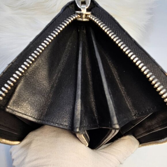 Dior  Cannage Pattern Patent Leather Continental Wallet - Picture 11 of 17